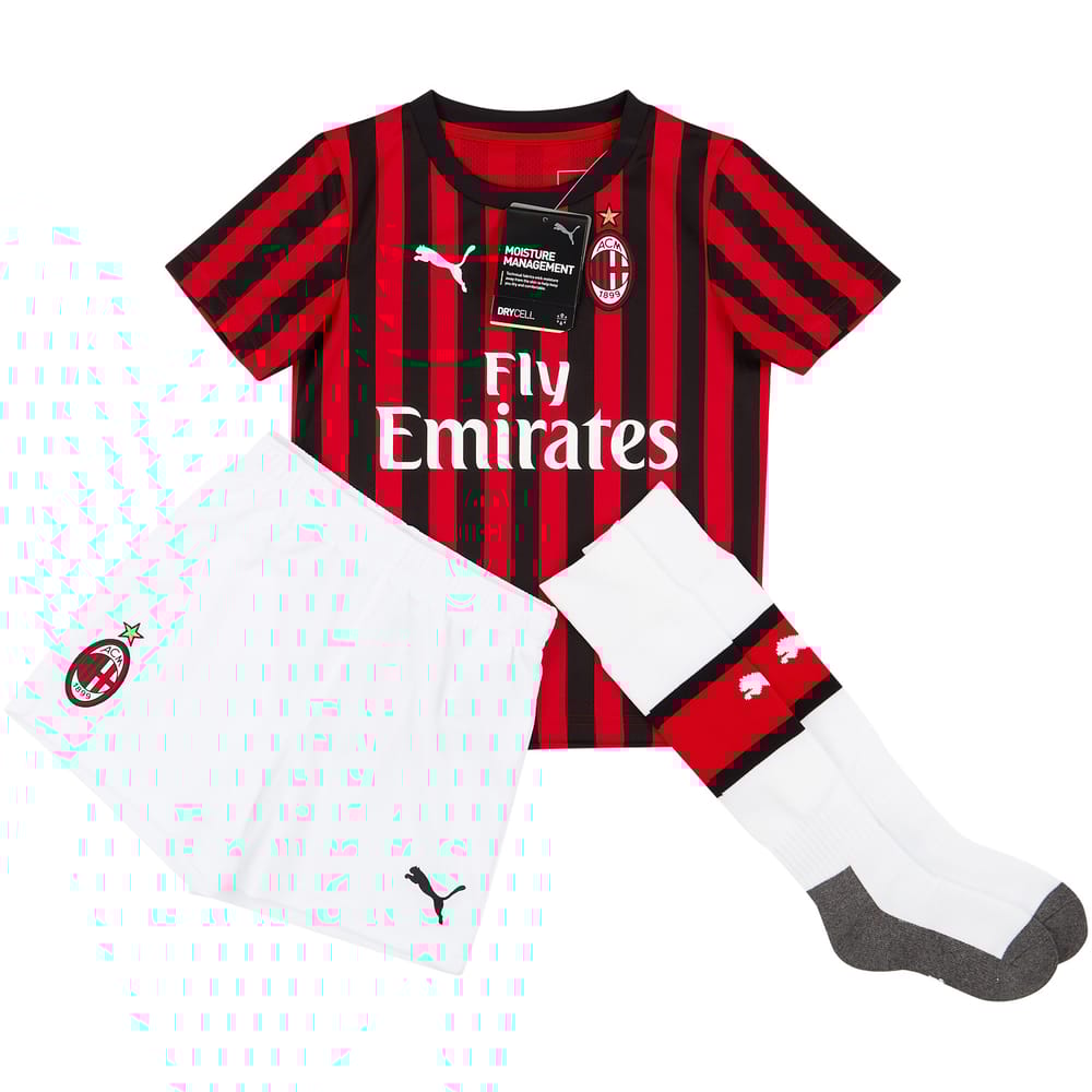 2019-20 AC Milan Home Full Kit (Little Kids)