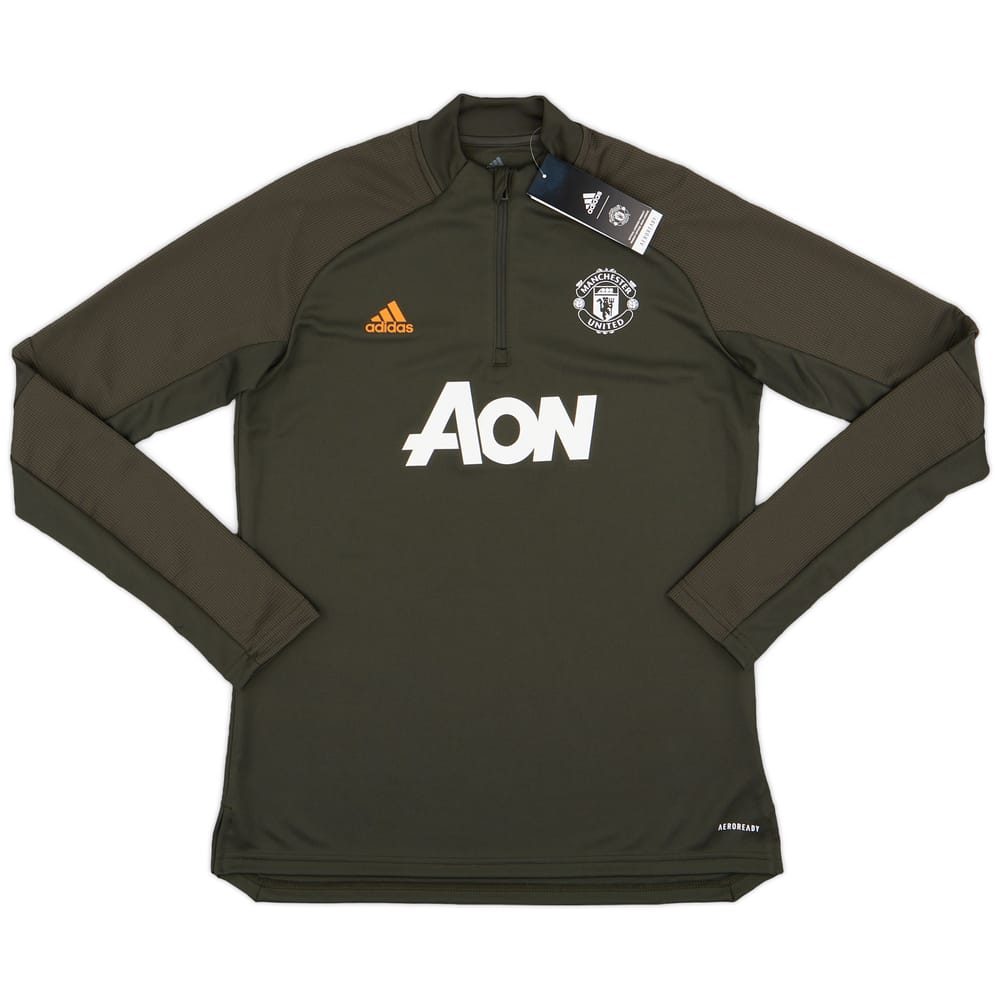 2020-21 Manchester United adidas 1/4 Zip Training Top (Women's M)