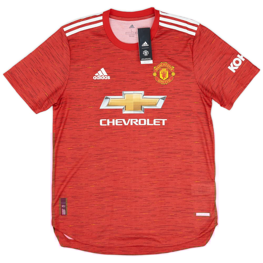 2020-21 Manchester United Authentic Home Shirt (L)