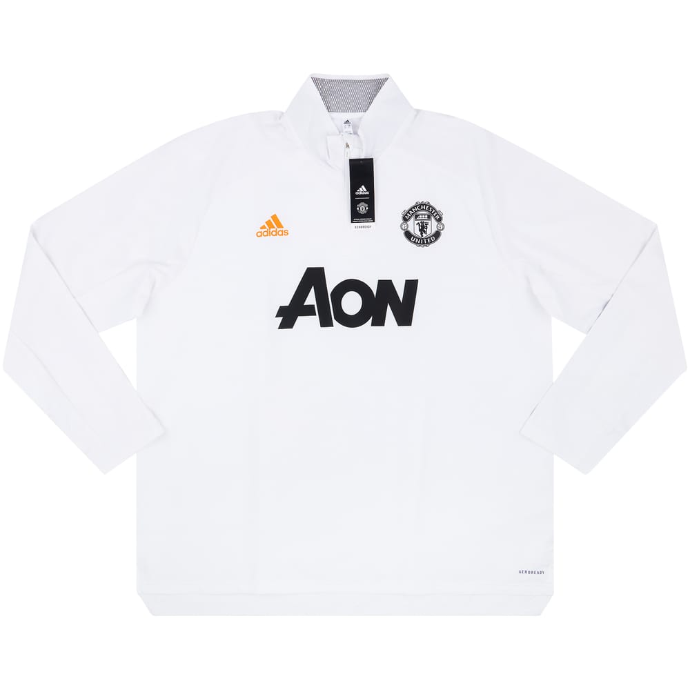 2020-21 Manchester United adidas 1/4 Zip Training Top (XS)