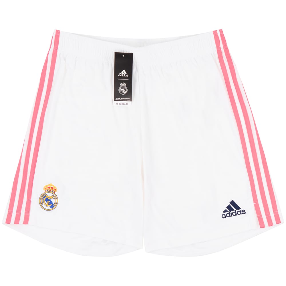 2020-21 Real Madrid Home Shorts - NEW