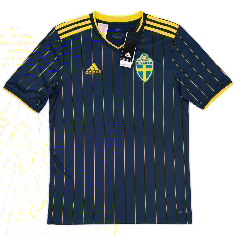 2020-21 Sweden Away Shirt - (KIDS)
