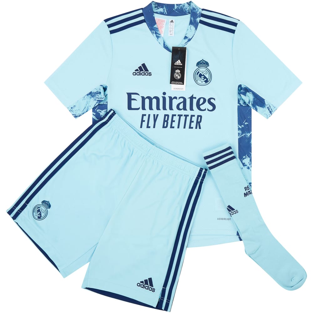 2020-21 Real Madrid GK Full Kit (KIDS)