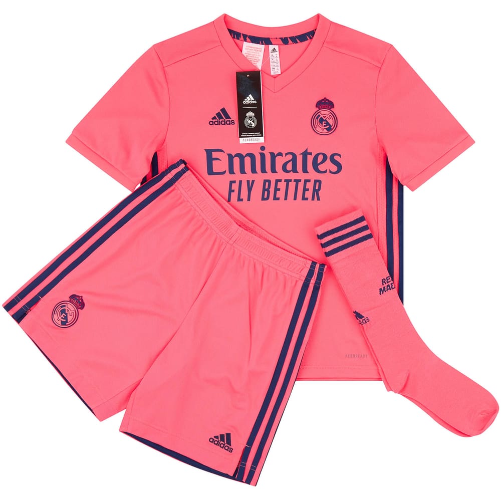 2020-21 Real Madrid Away Full Kit - NEW - (KIDS)