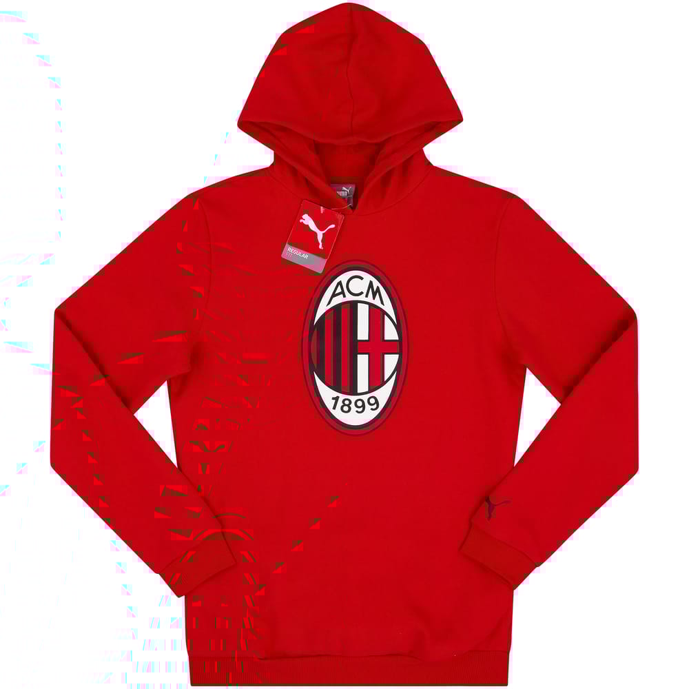 2019-20 AC Milan Puma Hooded Logo Top KIDS