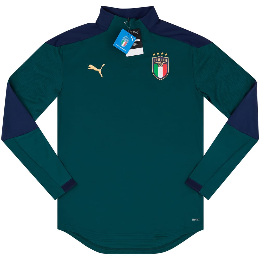 2020-21 Italy Puma 1/4 Zip Training Top