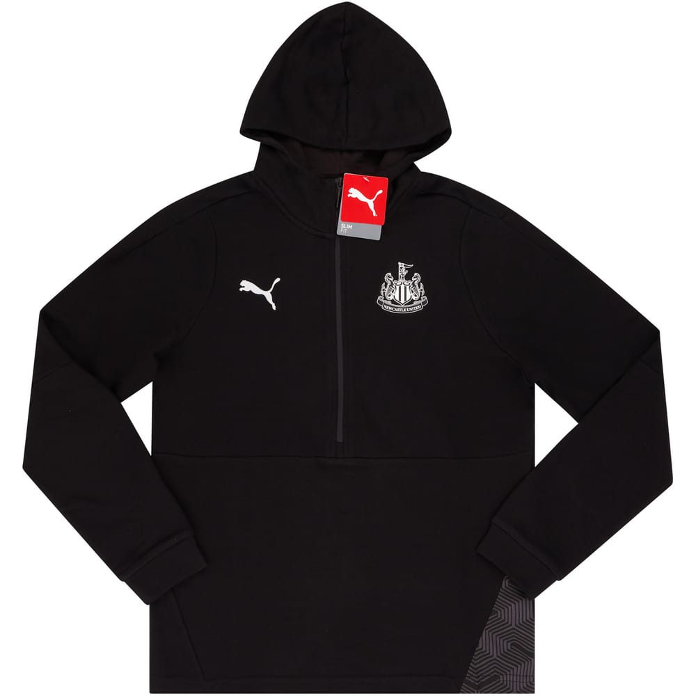 2020-21 Newcastle Puma 1/2 Zip Hooded Top