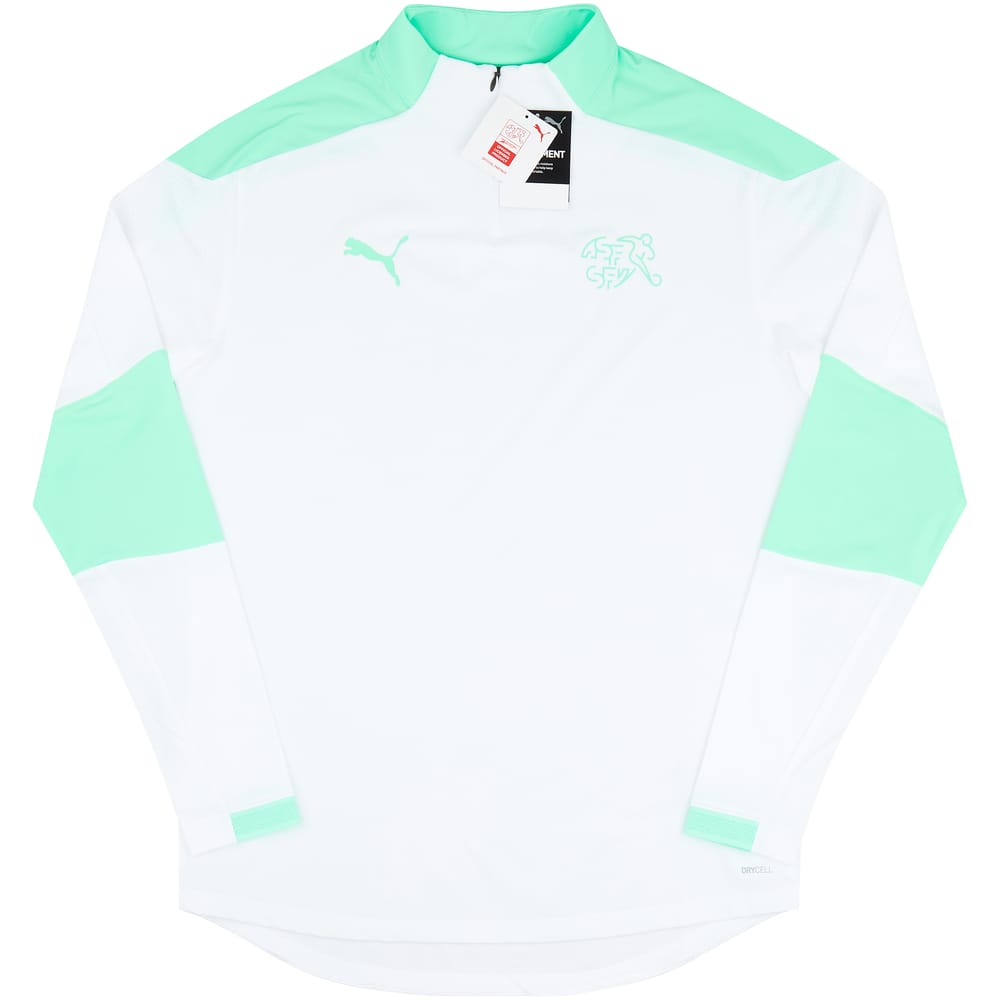 2020-21 Switzerland Puma 1/4 Zip Training Top