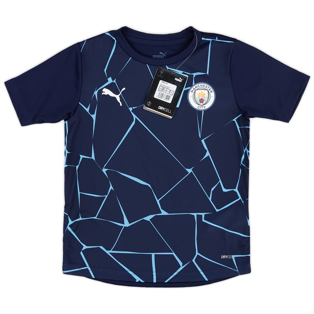 2020-21 Manchester City Puma Pre-Match Training Shirt - (S.Kids)