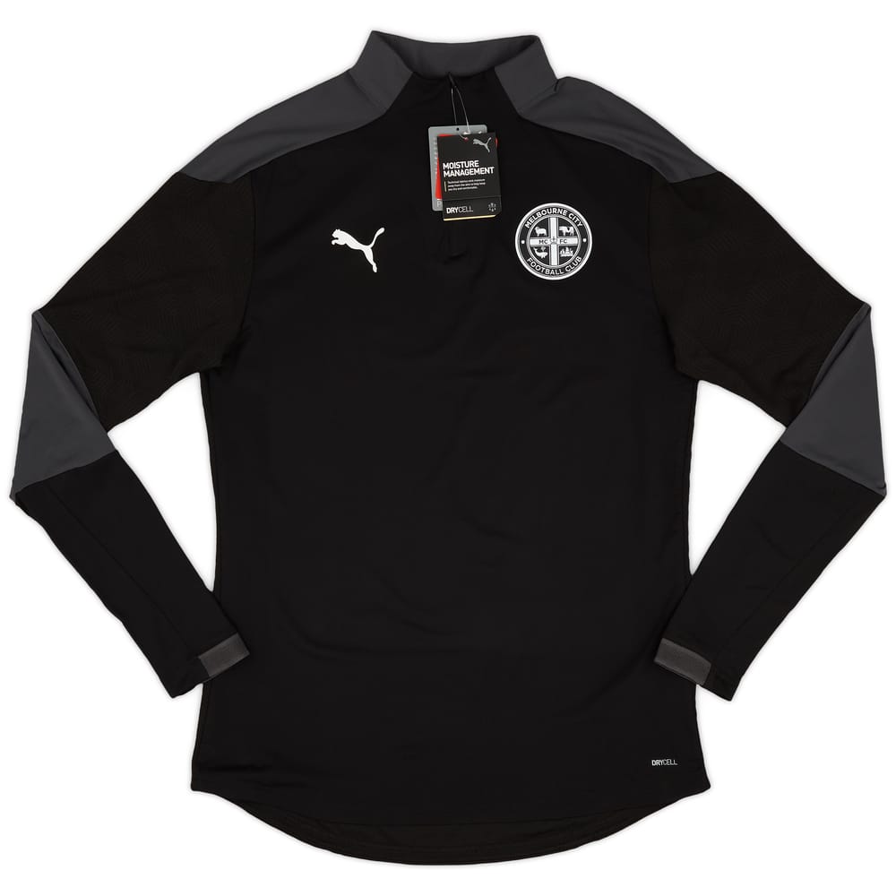 2021-22 Melbourne City Puma 1/4 Zip Training Top