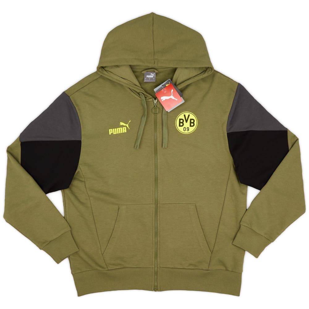 2021-22 Borussia Dortmund Puma FtblCulture Hooded Top