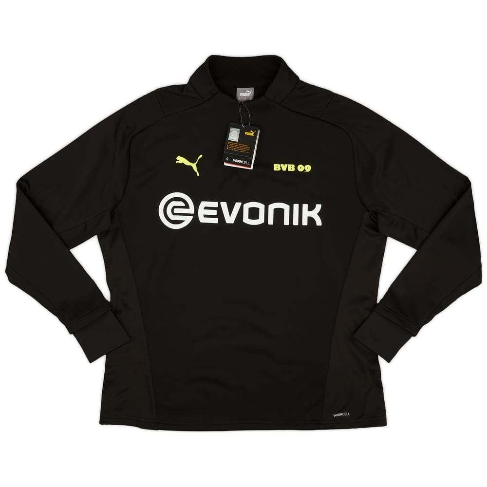 2021-22 Borussia Dortmund Puma 1/4 Zip Training Fleece Top