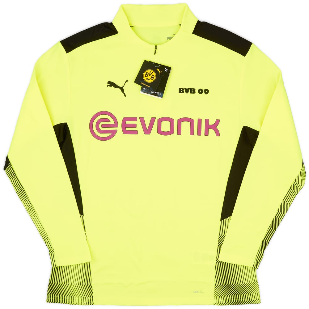 2021-22 Borussia Dortmund Puma 1/4 Zip Training Top
