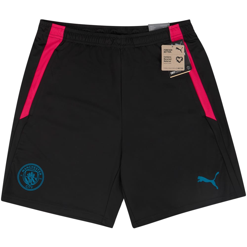 2021-22 Manchester City Puma Training Shorts - NEW