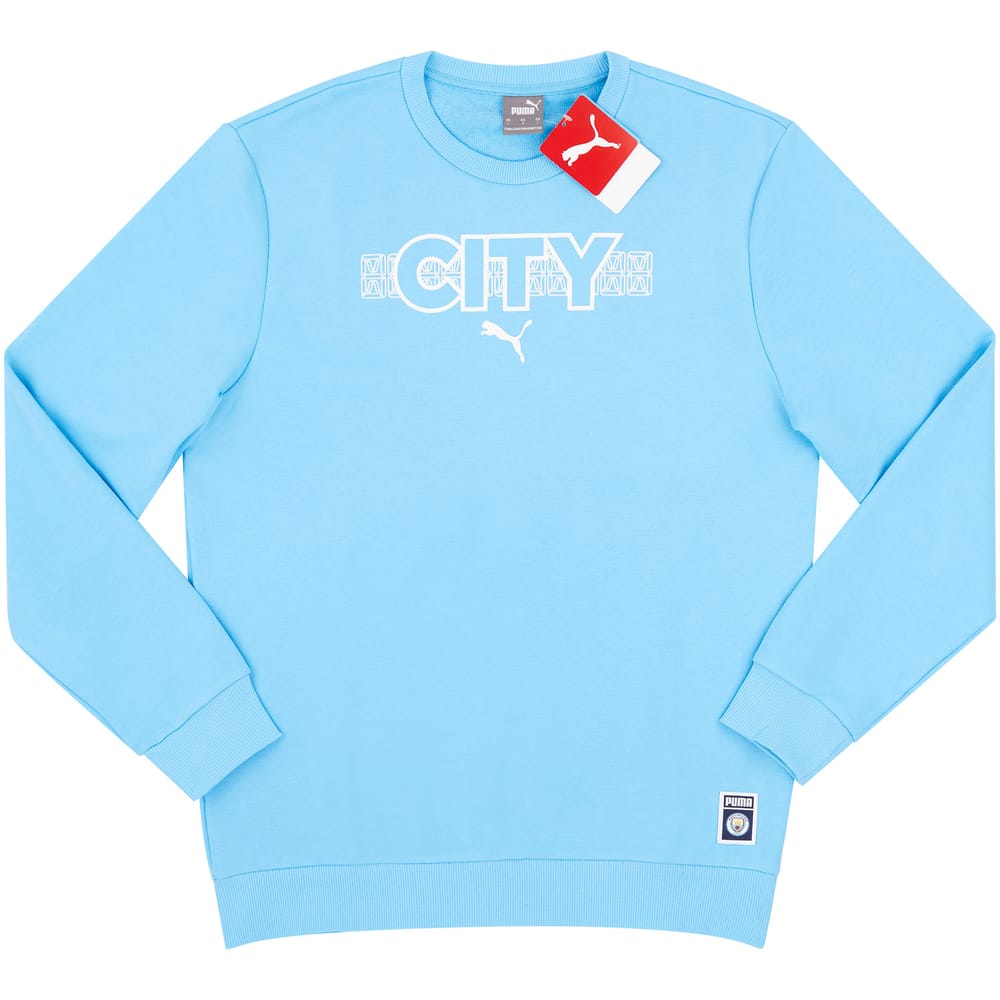 2021-22 Manchester City Puma Sweat Top