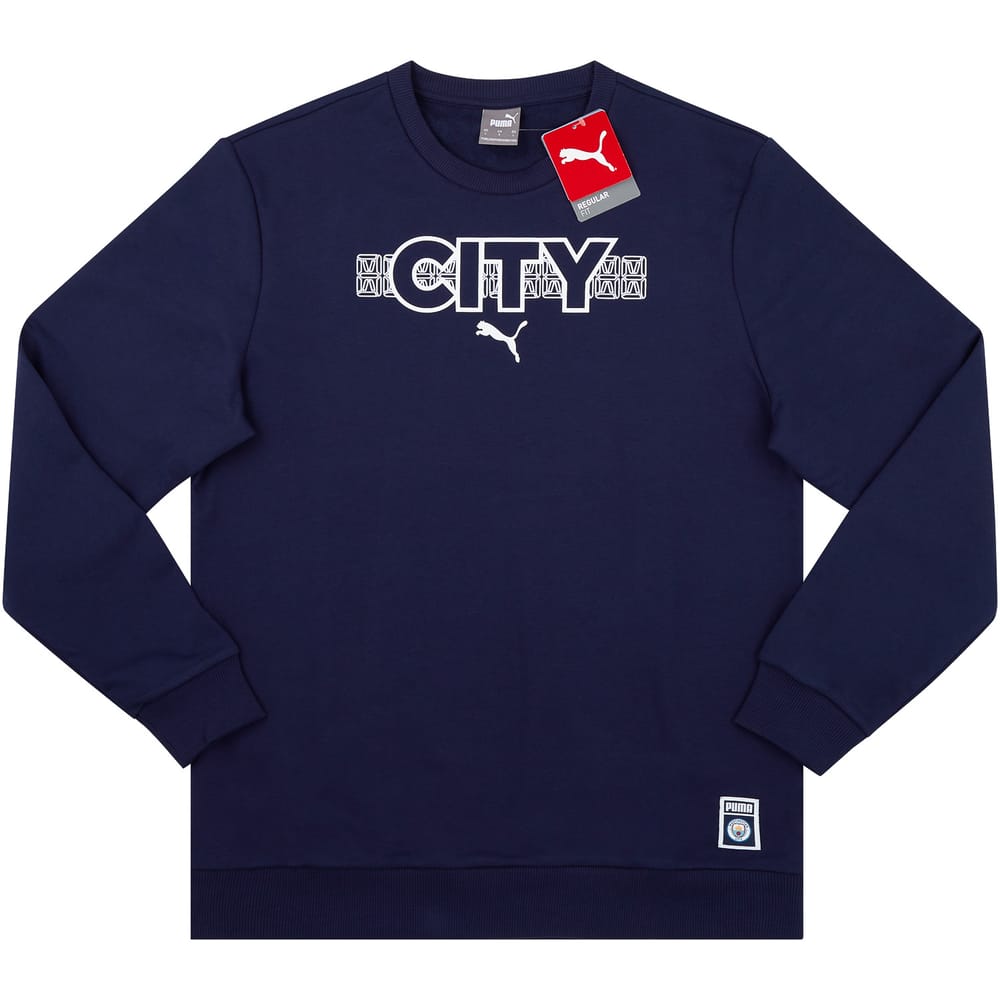 2021-22 Manchester City Puma Core Sweat Top