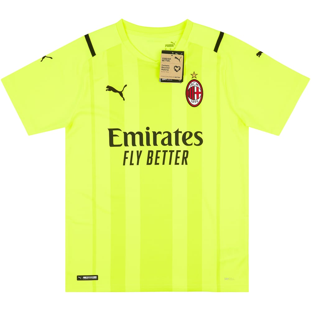 2021-22 AC Milan Home GK S/S Shirt