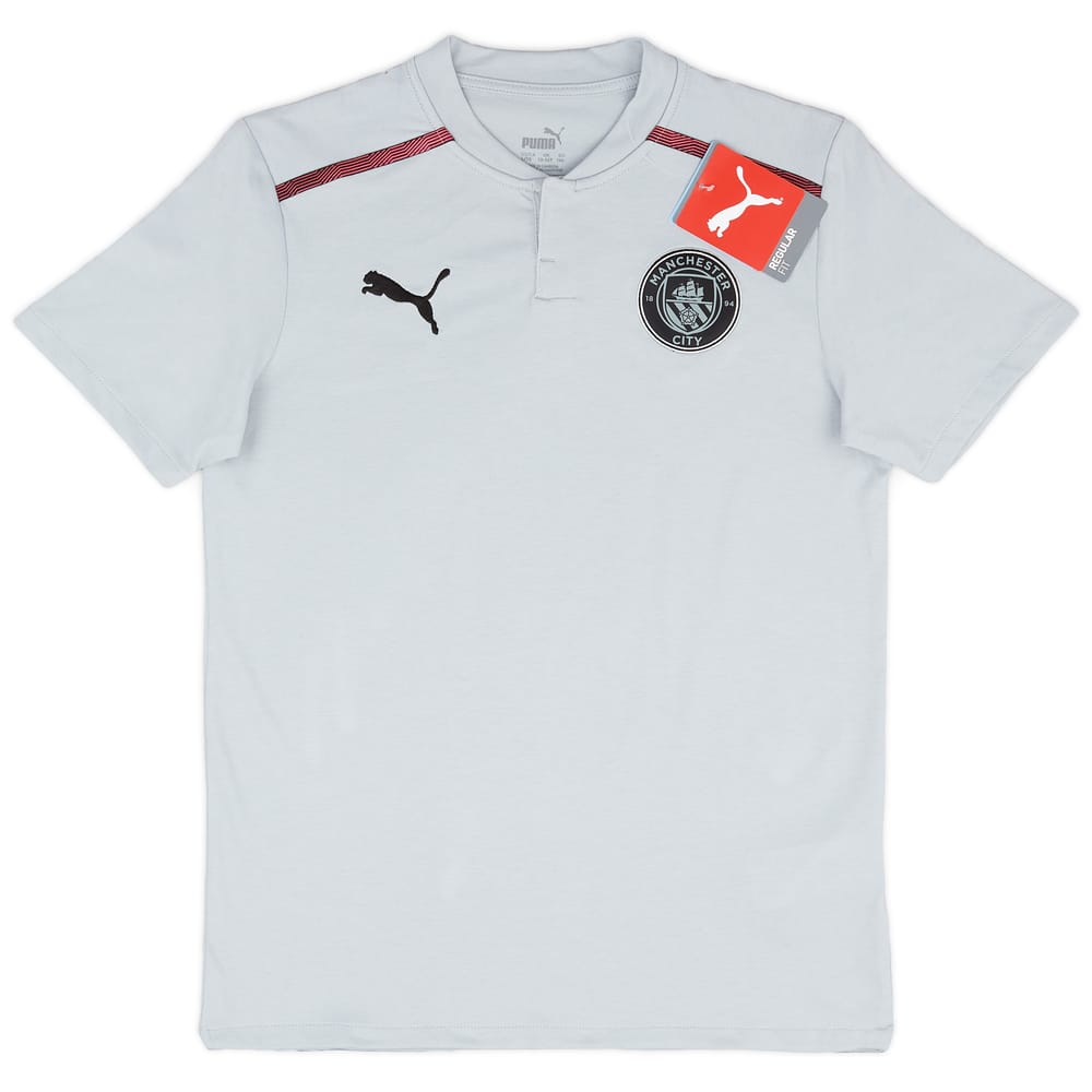 2021-22 Manchester City Puma Polo T-Shirt (KIDS)