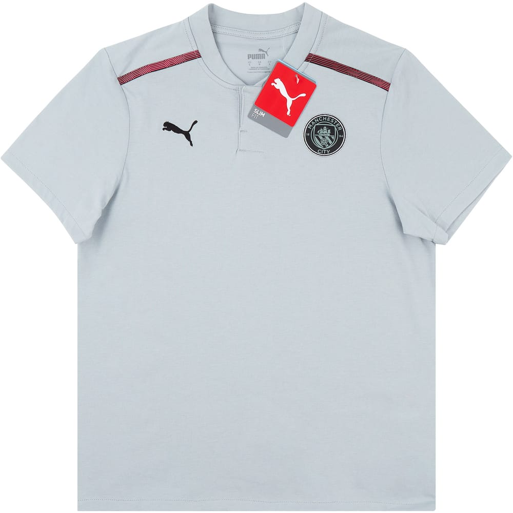 2021-22 Manchester City Puma Polo T-Shirt (Womens (L))