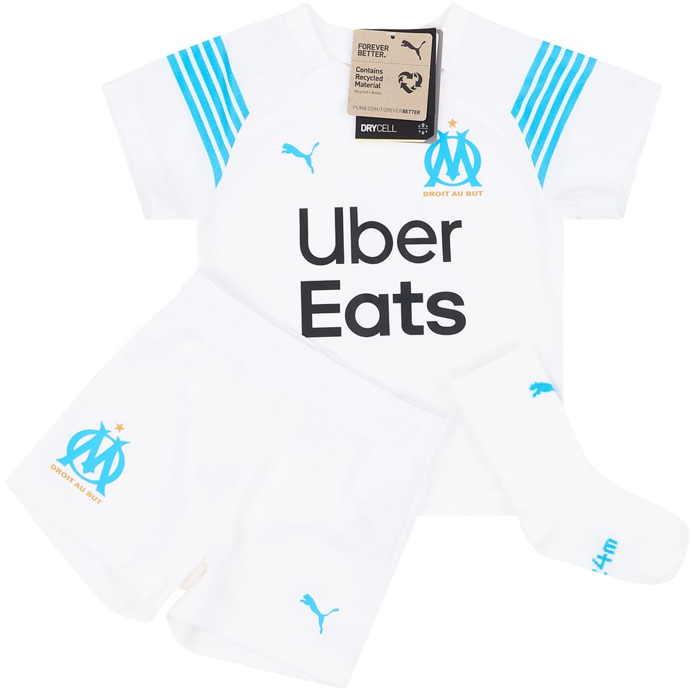 2021-22 Olympique Marseille Home Full Kit (BABY)