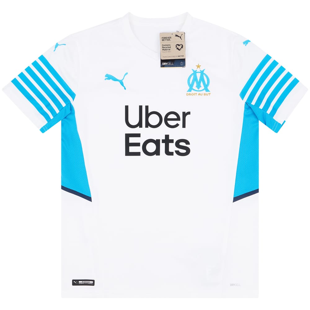 2021-22 Olympique Marseille Home Shirt KIDS