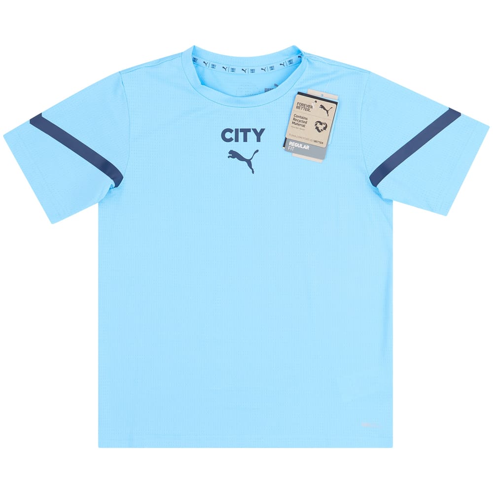2021-22 Manchester City Puma Pre-Match Shirt (KIDS)