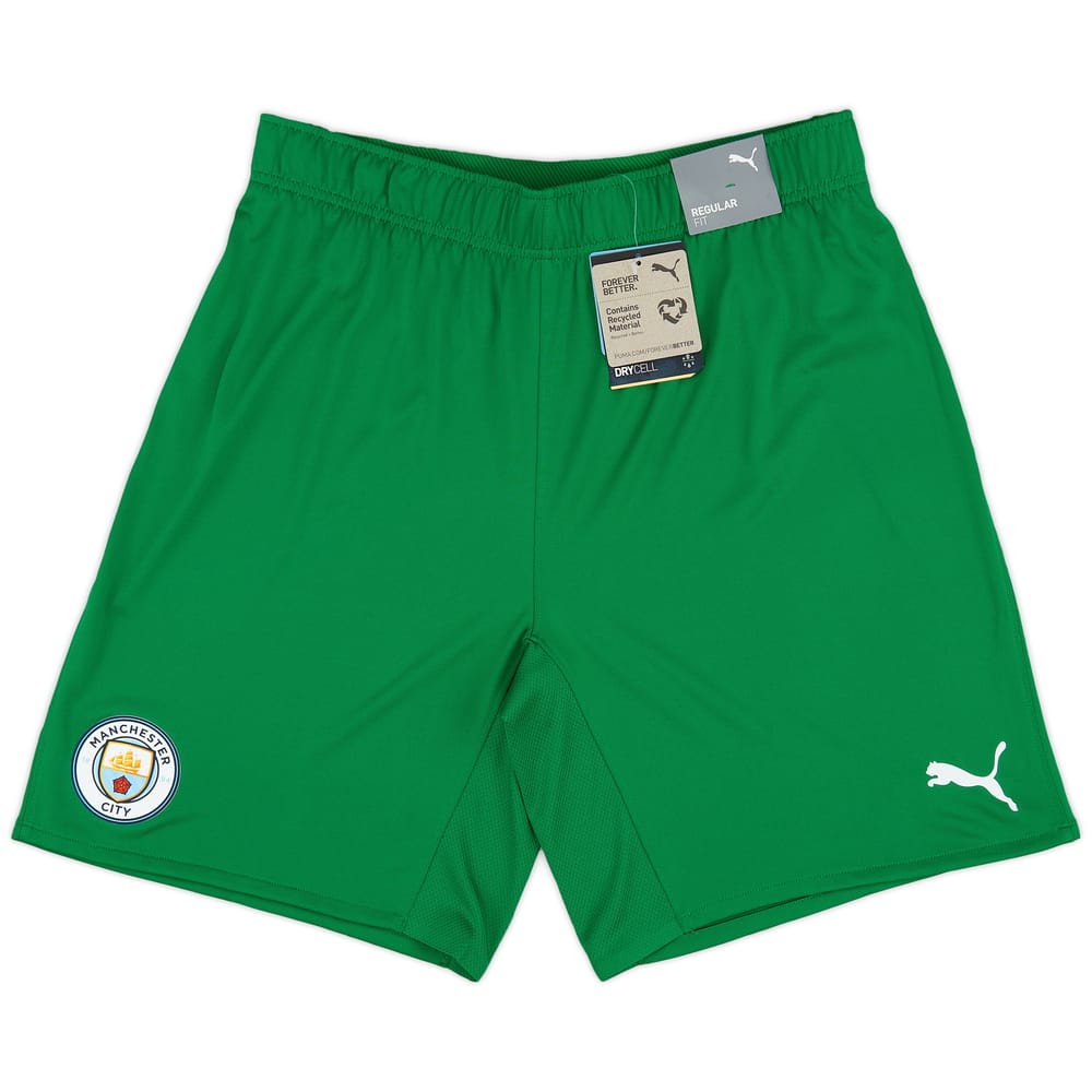 2021-22 Manchester City Player Issue GK Away Shorts (L)