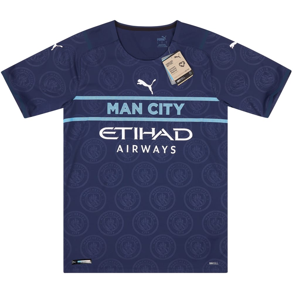 2021-22 Manchester City Player Issue Third Shirt