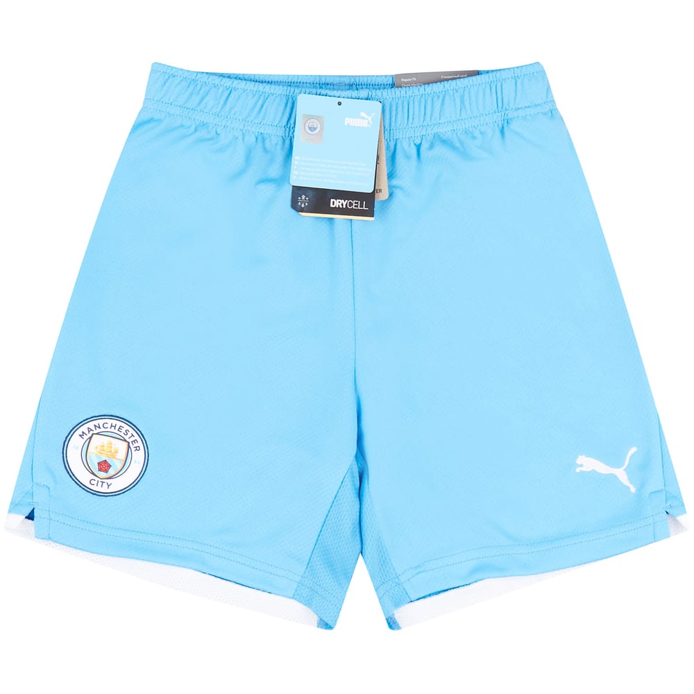 2021-22 Manchester City Home Shorts KIDS