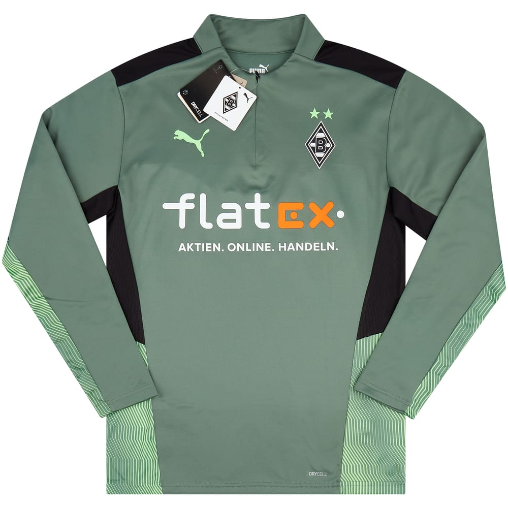2021-22 Borussia Monchengladbach Puma 1/4 Zip Training Top