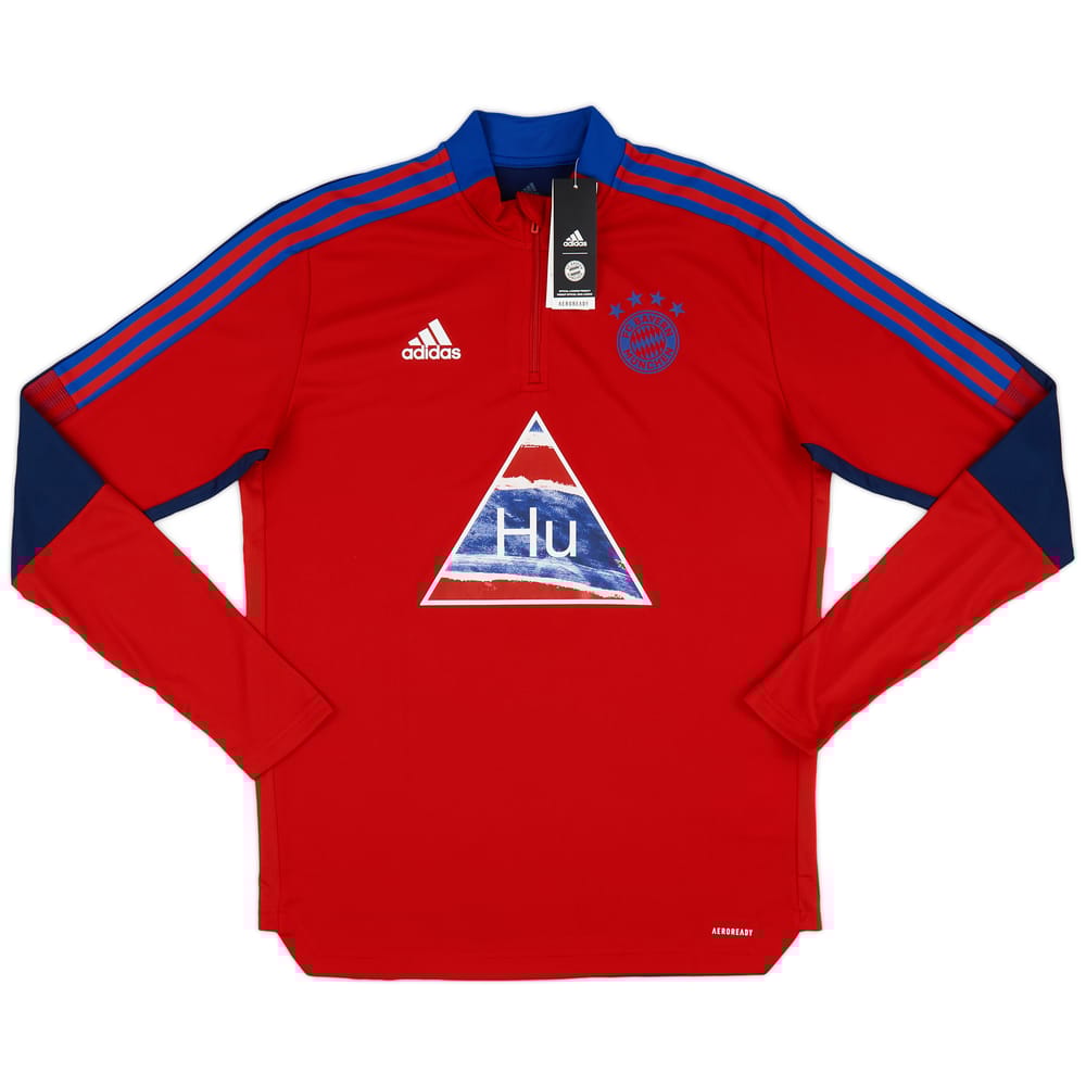2020-21 Bayern Munich adidas Human Race 1/4 Zip Training Top