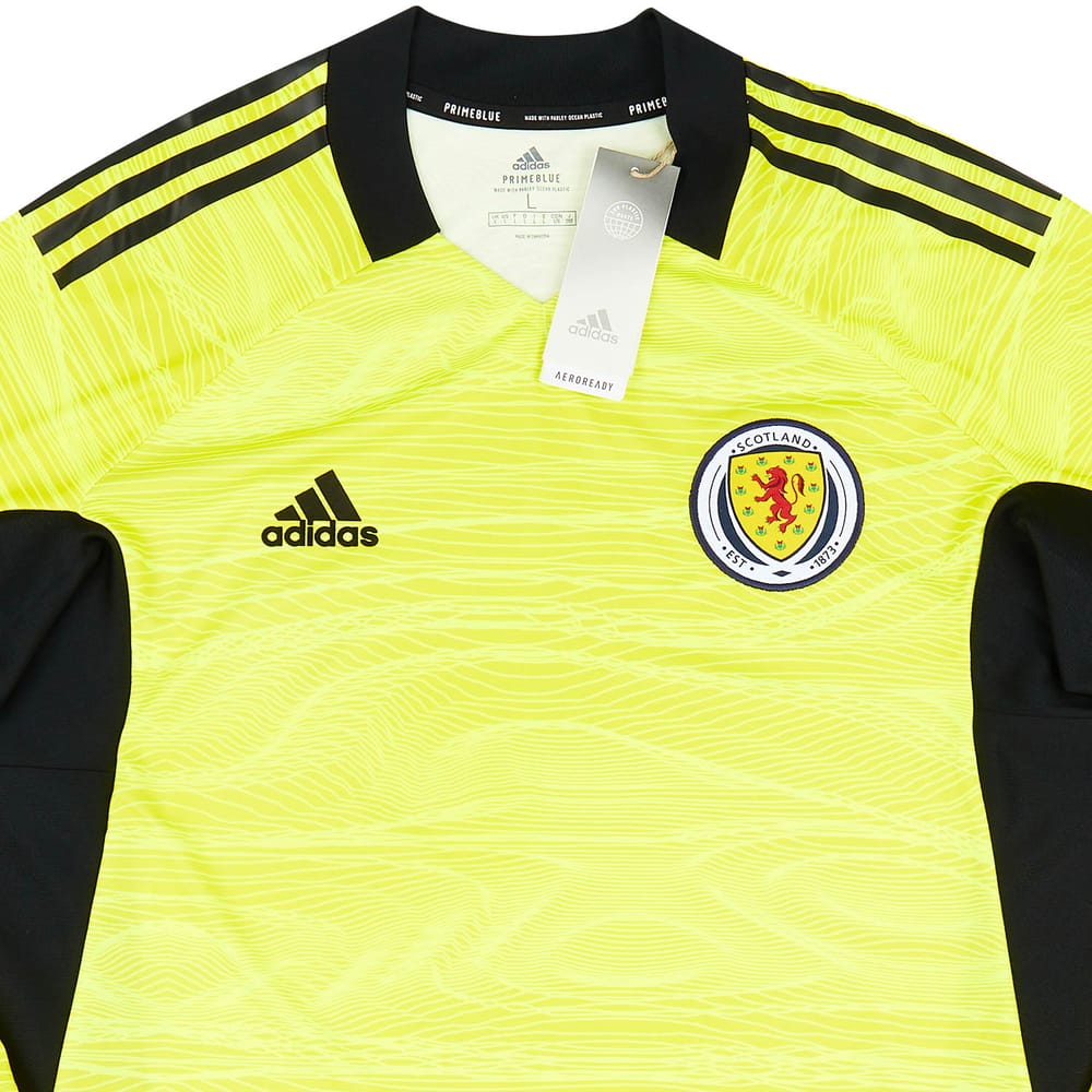2021-22 Scotland Player Issue GK Shirt