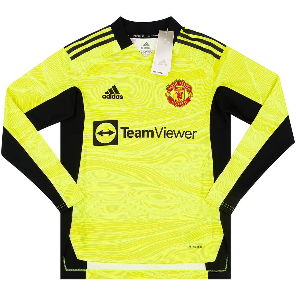 2021-22 Manchester United GK Shirt - NEW - KIDS