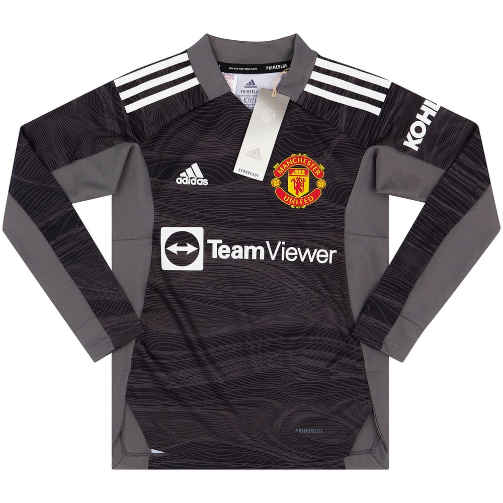 2021-22 Manchester United GK Shirt - NEW - (KIDS)