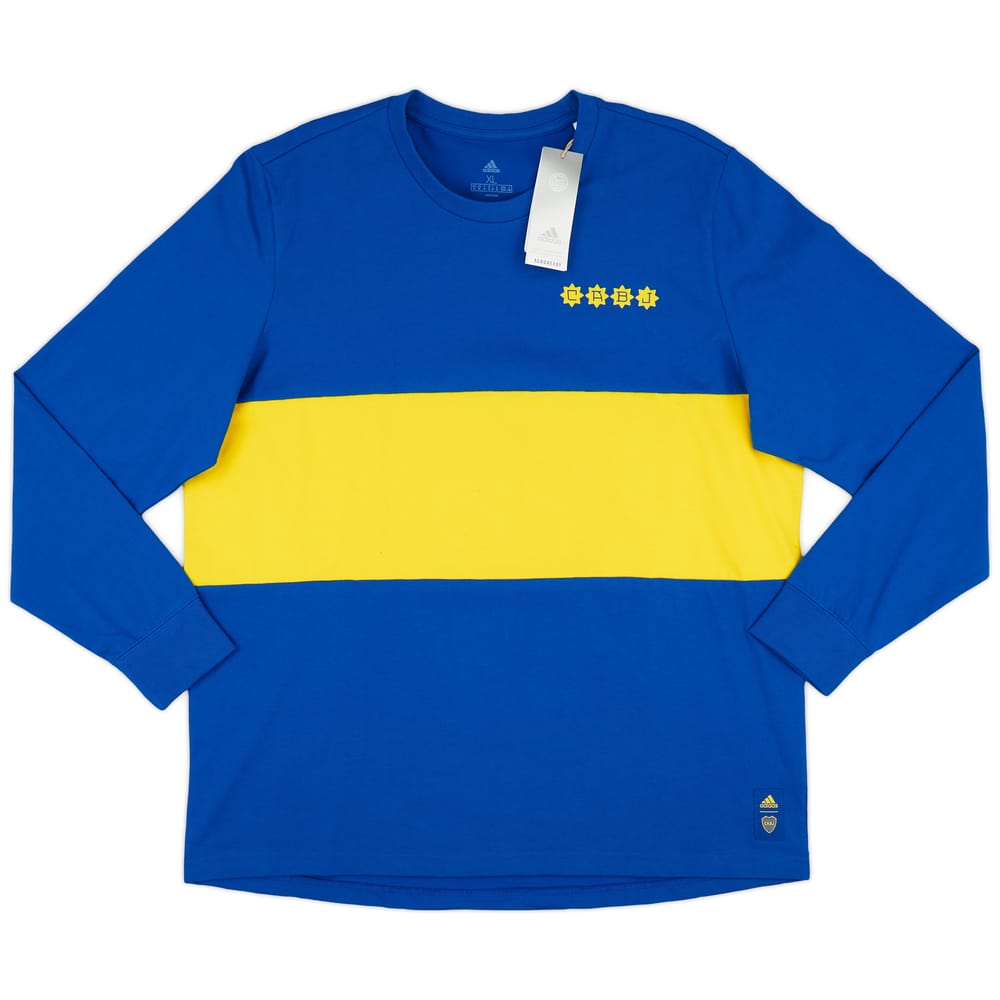 2021-22 Boca Juniors Retro Home L/S Shirt
