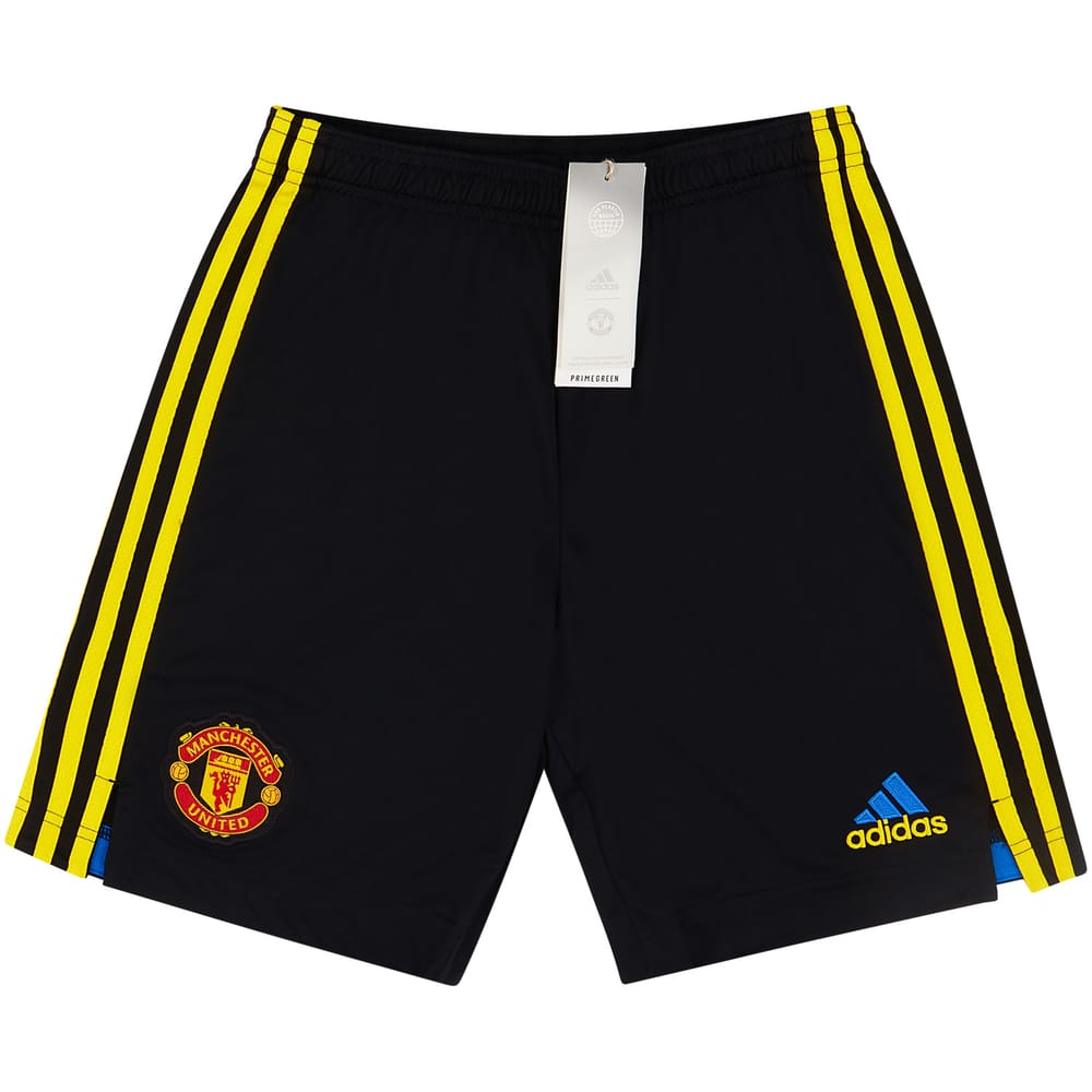2021-22 Manchester United Third Shorts - NEW - (KIDS)