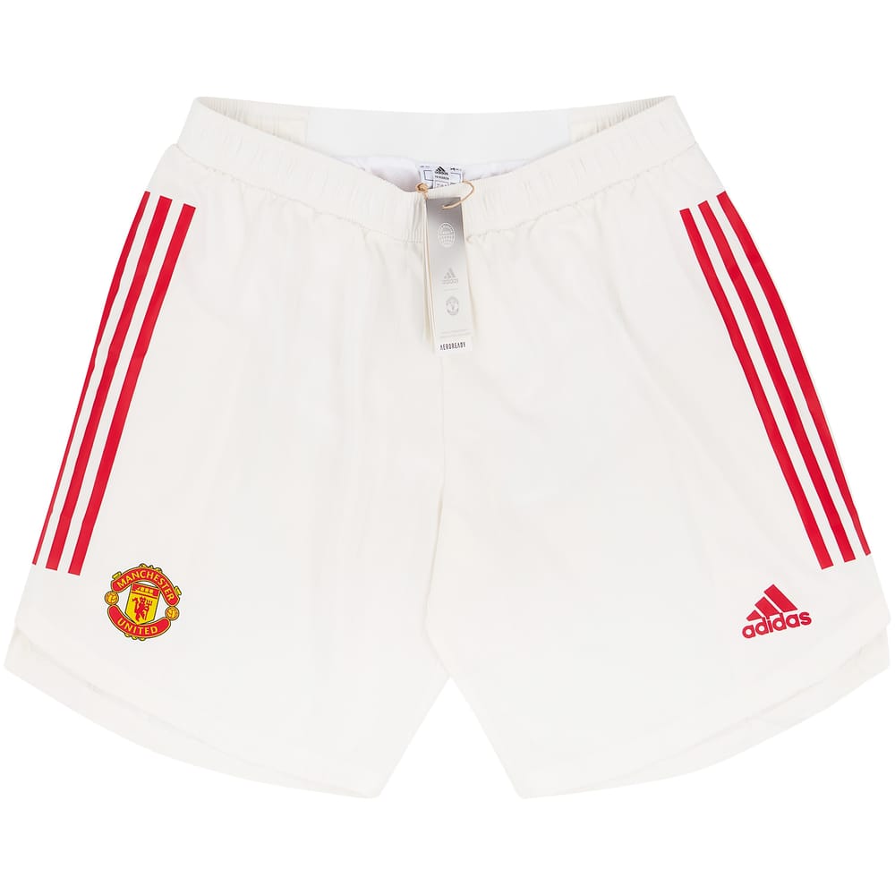 2021-22 Manchester United Authentic Home Shorts