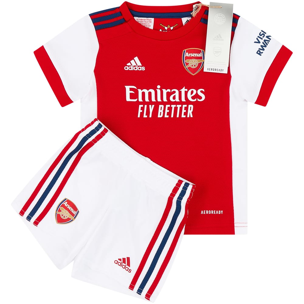 2021-22 Arsenal Home Shirt & Shorts Kit - NEW - (BABY)