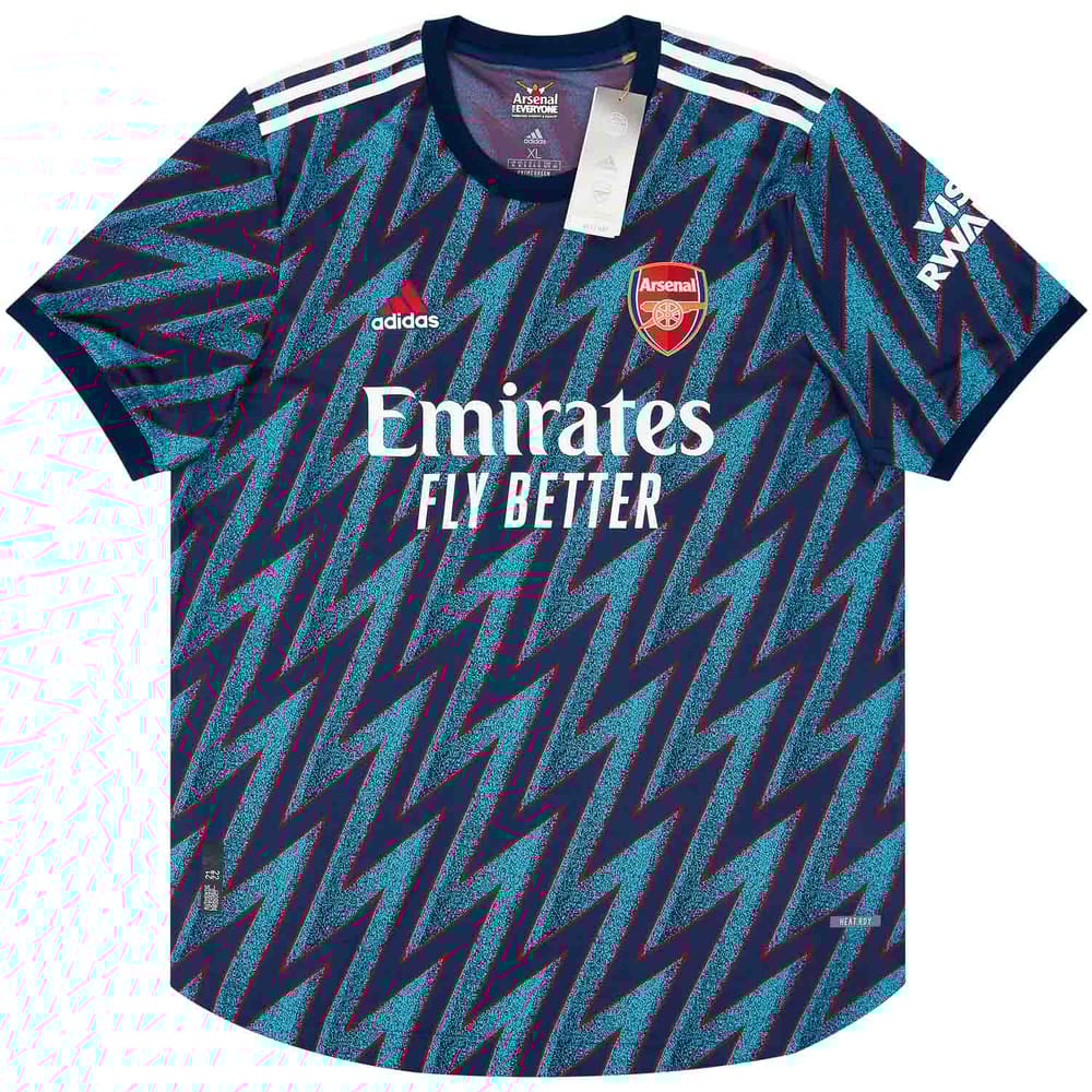 2021-22 Arsenal Authentic Third Shirt (XS)
