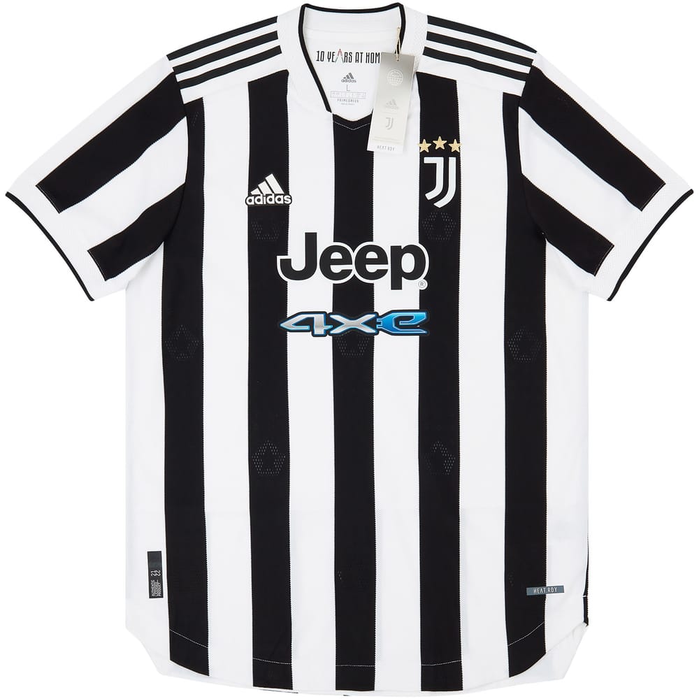 2021-22 Juventus Authentic Home Shirt