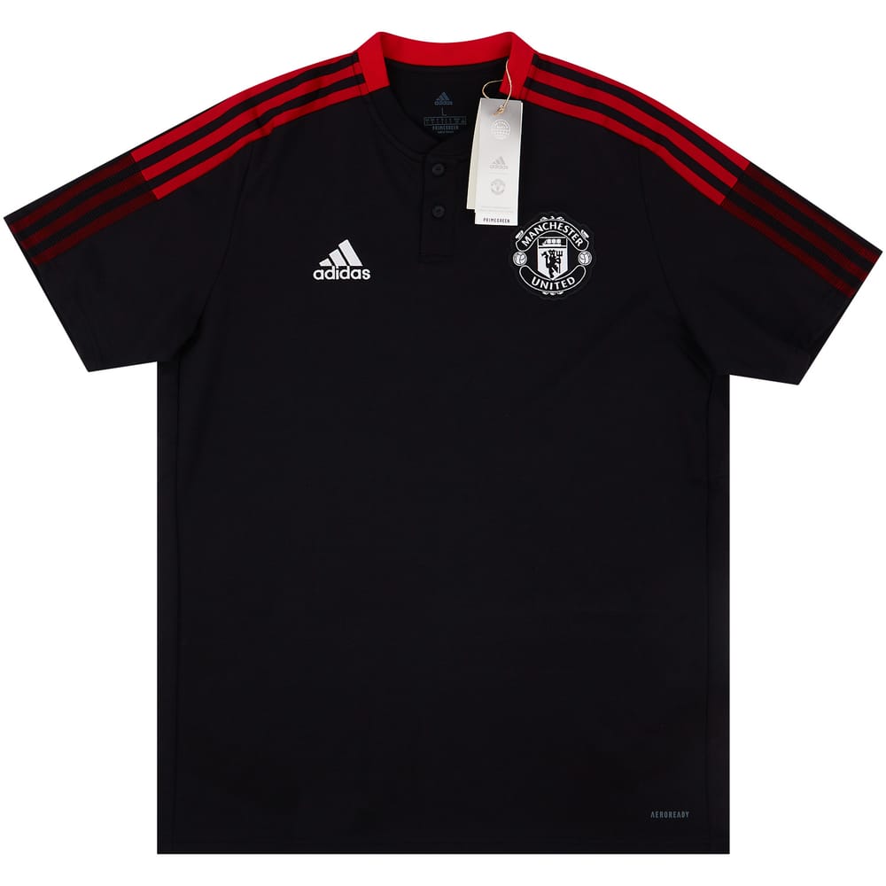 2021-22 Manchester United adidas Polo T-Shirt