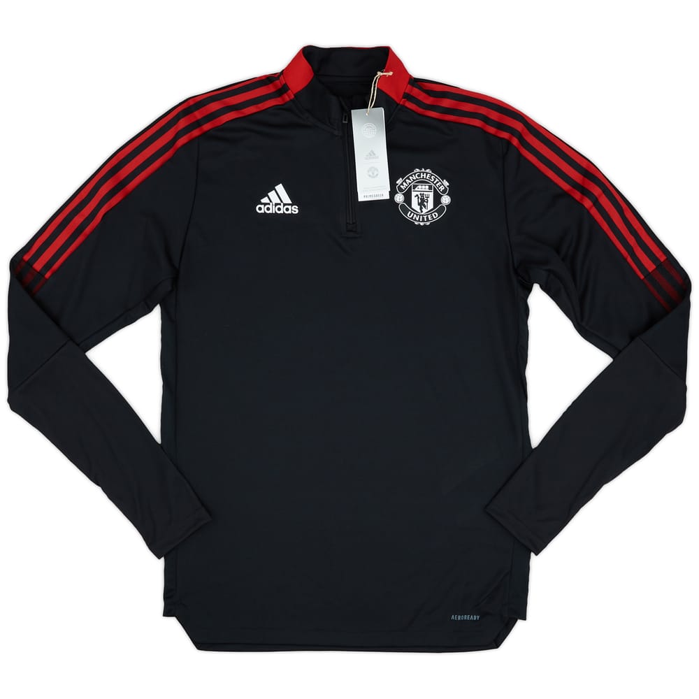 2021-22 Manchester United adidas 1/4 Zip Training Top