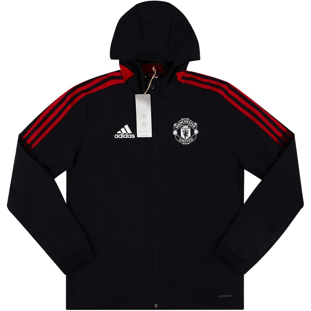 2021-22 Manchester United adidas Pre-Match Jacket - NEW - (KIDS)