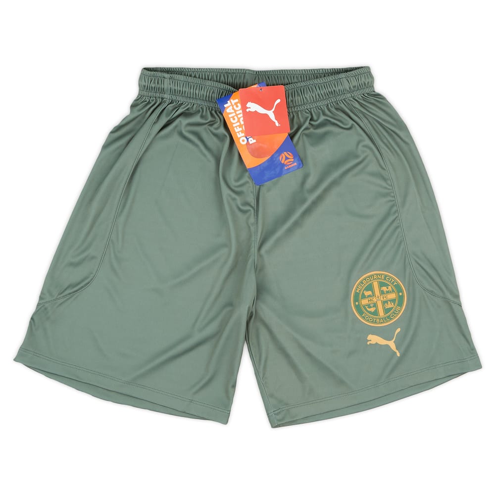 2021-22 Melbourne City Player Issue Away Shorts