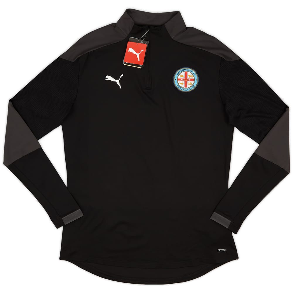 2021-22 Melbourne City Puma 1/4 Zip Training Top