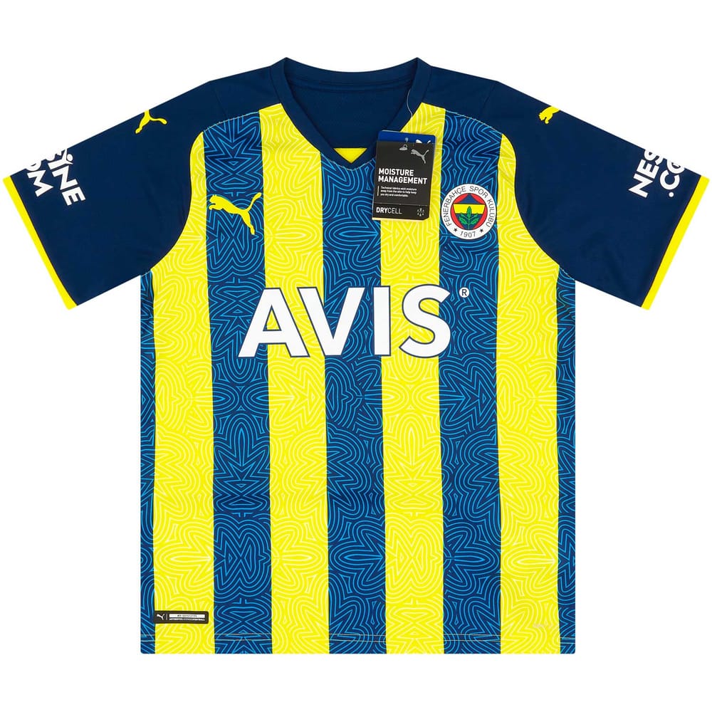 2021-22 Fenerbahce Home Shirt KIDS