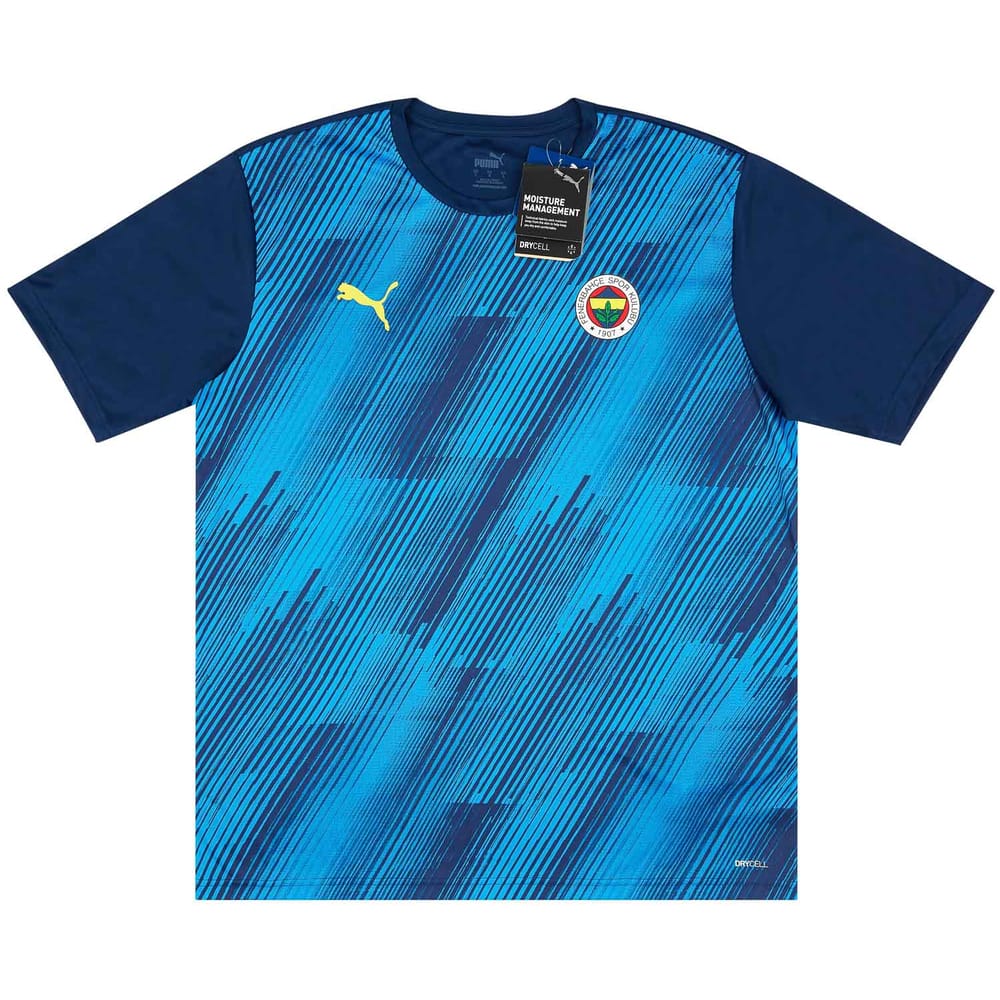 2021-22 Fenerbahce Puma Pre-Match Training Shirt
