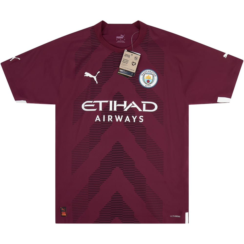 2022-23 Manchester City Player Issue GK Shirt