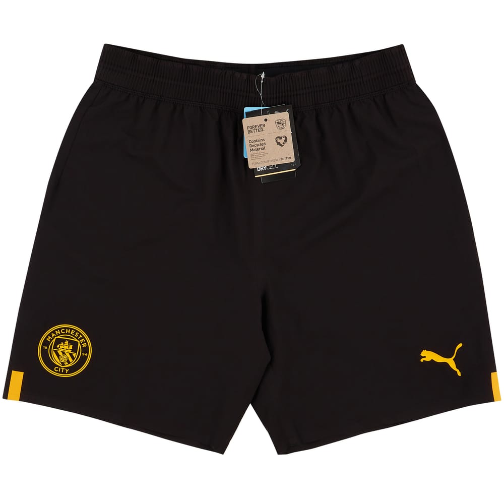 2022-23 Manchester City Player Issue Away Shorts