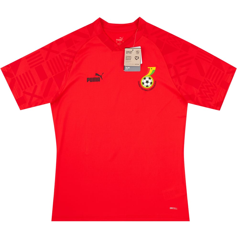 2022-23 Ghana Puma Pre-Match Training Shirt